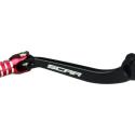 SCAR GSL307 : Pedal cambio SCAR negro mate Puntera roja Suzuki RM-Z250