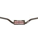 RENTHAL 842-01-BK : Manillar Renthal Fatbar YZ65/85 negro con protector negro 842-01-BK