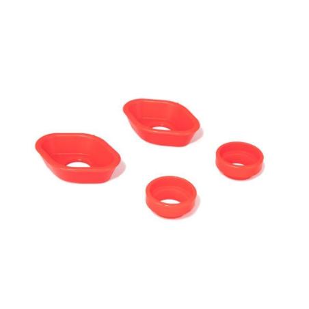 XTRIG 50400023 : XTRIG PHDS Elastomere Spacers Red Hard Density