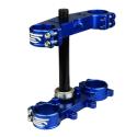 SCAR S1422 : Tija SCAR offset 25mm Azul Yamaha YZ65 / 85