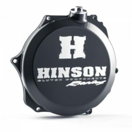 HINSON C794-0817 : Tapa de embrague HINSON, aluminio negro, Honda CRF250R