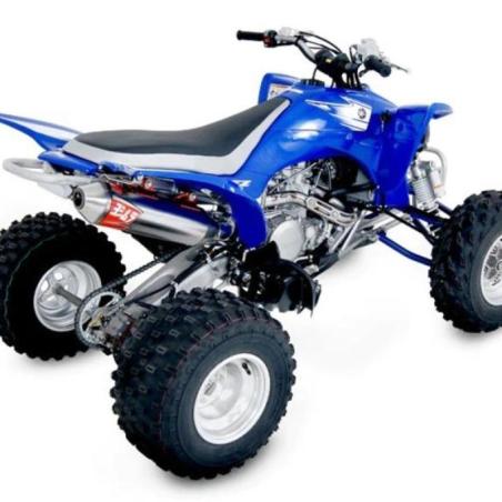 YOSHIMURA US 2375513 : Linea completa escape Yoshimura Signature RS-2, acero inox, Silencioso aluminio , Yamaha YFZ450