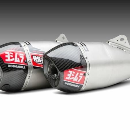 YOSHIMURA US 225830R520-LMA : Silencioso izquierdo de acero inoxidable Yoshimura, para escape RS-9, Honda CRF450R/RX