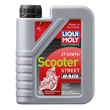 LIQUI MOLY 1053 : Bote 1L de aceite Liqui Moly 2T 100% Sintético SCOOTER STREET RACE