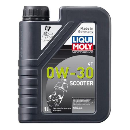 LIQUI MOLY 21153 : Bote 1L de aceite Liqui Moly HC sintético Scooter Vespa 0W-30