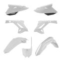 POLISPORT 91310 : Kit plástica POLISPORT MX Restyling blanco - Honda CR125 / 250