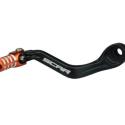 SCAR GSL508 : Pedal cambio SCAR negro mate Puntera naranja KTM SX65