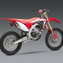 YOSHIMURA US 22844BR520 : Silenciador escape doble Yoshimura Signature RS-9T, acero inoxidable, tapa carbono, Honda CRF250R