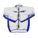 RFX FXWJ106MD55BU : Chaqueta impermeable RFX Sport (transparente/azul), talla adulto M