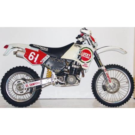 TECNOSEL 26V00 : Kit adhesivos TECNOSEL Replica Team CH Racing Husqvarna 1993