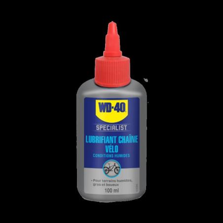 WD 40 33687 : Grasa de cadena liquida para bicicleta (húmedo) WD-40 Specialist® 100ml