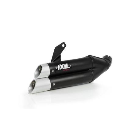 IXIL 175-634-4 : Silenciador IXIL Dual Hyperlow L3XB acero inoxidable negro / aluminio - XH6334XB