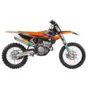 BLACKBIRD 8547R22 : Kit de adhesivos + funda de asiento BLACKBIRD Replica KTM Factory 23