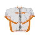 RFX FXWJ100YS55OR : Chaqueta impermeable RFX Sport (transparente/naranja), talla joven S (6- 8)