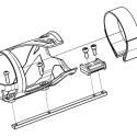 POLINI 955.520.024 : Portabidón POLINI para batería E-Bike