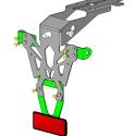 V PARTS C8-SPS007 : Portamatrículas V PARTS - Suzuki