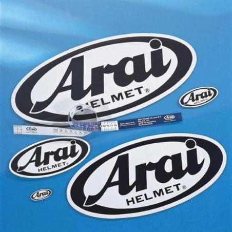 ARAI PRE8001-00-01 : ARAI Sticker 6x3cm - size XS