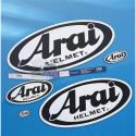 ARAI PRE8001-00-02 : ARAI Sticker 11x5cm - size S