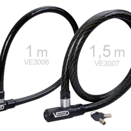 VECTOR MAXLOK 100 : VECTOR Maxlok Cable Lock - 1m