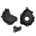 POLISPORT 90974 : Protector tapa de embrague, encendido y bomba de agua POLISPORT - KTM 250 / 350 XC-F / SX-F