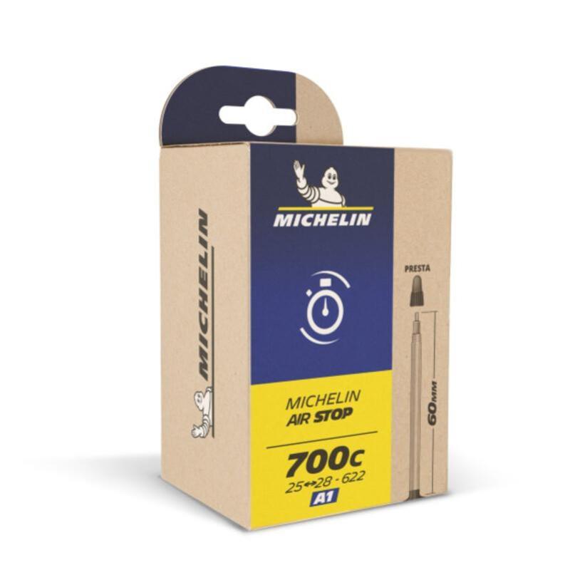 MICHELIN 333083 : Cámara de bici MICHELIN A3 Air Stop 33/46X700B/C 48mm