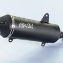 POLINI 190.0054 : POLINI Muffler - Black Aluminium Peugeot