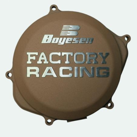 BOYESEN CC-12CM : Tapa de embrague BOYESEN Factory Racing Magnesio Kawasaki KX250