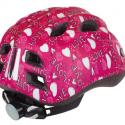 POLISPORT 8740900017 : Casco de bicicleta junior POLISPORT Love con luz Led talla S 52/56 cm