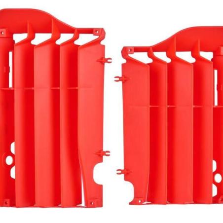 POLISPORT 8462900002 : Rejillas de radiador POLISPORT rojo Honda CRF450R / RX