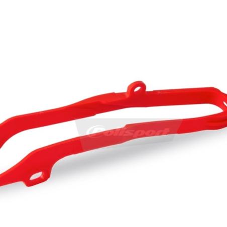 POLISPORT 8453000002 : Patin guía cadenas POLISPORT rojo Honda CRF250R / CRF450R