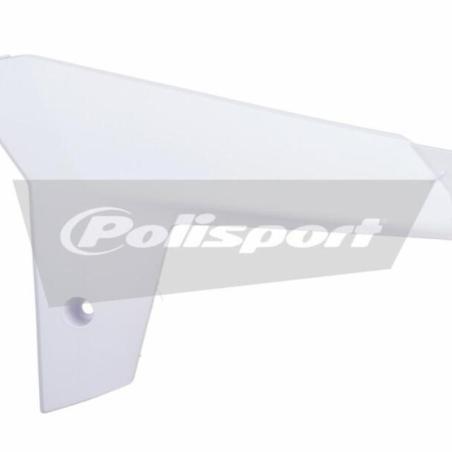 POLISPORT 8415400005 : Tapas de radiador inferiores POLISPORT blancas Gas Gas EC / EC-F