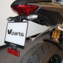 V PARTS C8-SPT011 : Portamatrículas V PARTS Negro - Triumph Speed Triple 1200