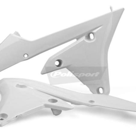 POLISPORT 8417200002 : POLISPORT Radiator Covers White Yamaha YZ250F/YZ450F