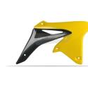 POLISPORT 8413600003 : POLISPORT Radiator Covers Black/Yellow Suzuki RM-Z250