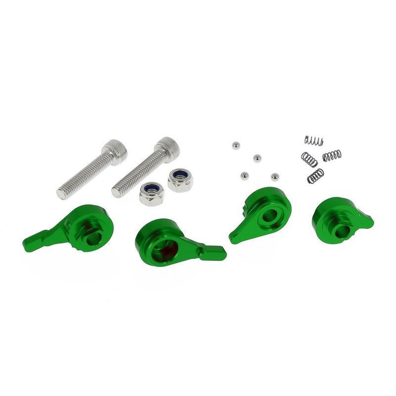 V PARTS KIT-SL1-GREEN : Kit de tornillos de palanca de freno V PARTS verde