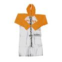 RFX FXWJ2092X55OR : Impermeable RFX Race largo (transparente/naranja), talla adulto 2XL