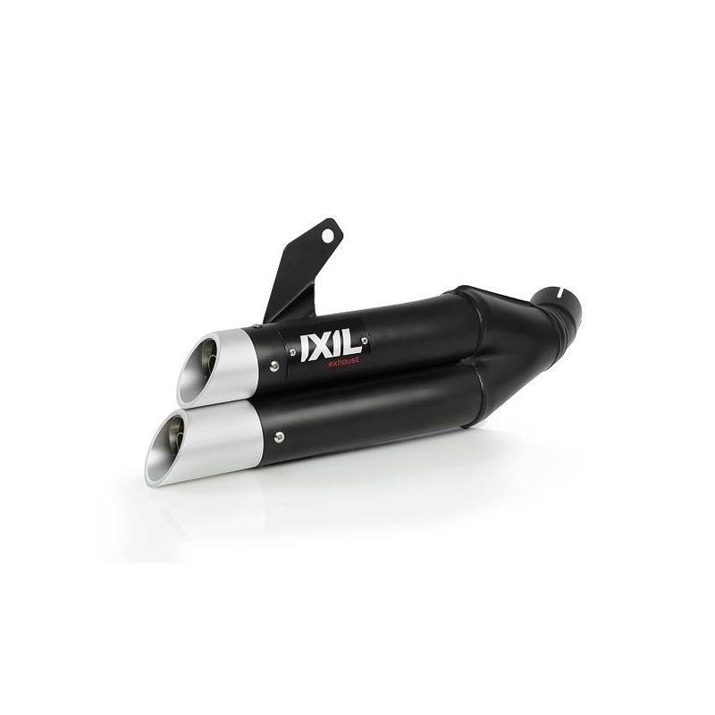 IXIL 175-862 : Silenciador IXIL Dual Hyperlow L3XB acero inoxidable negro / aluminio - XS8362XB