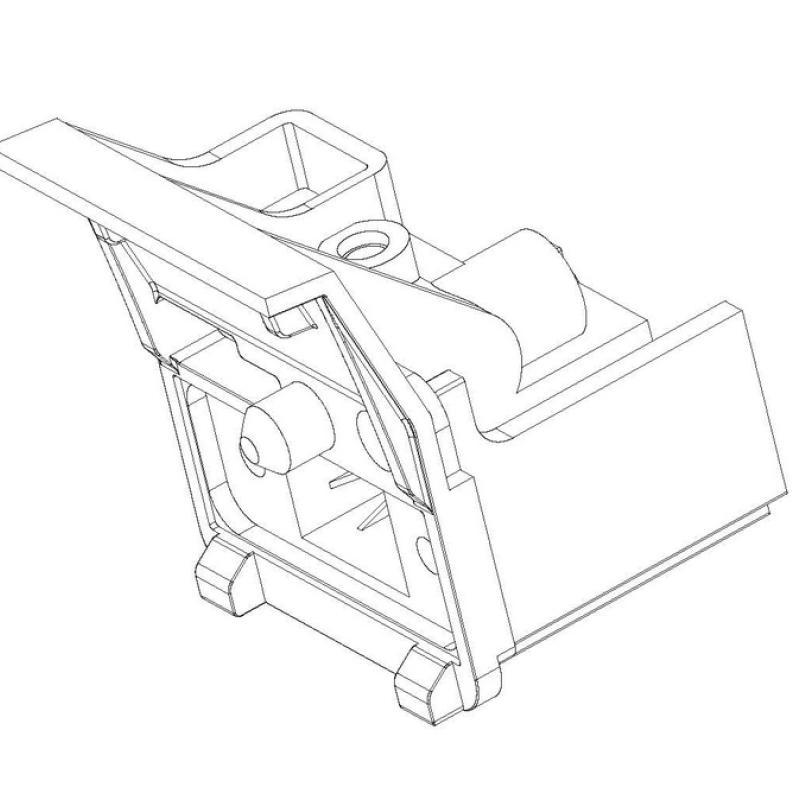 POLINI 955.520.026 : Cerradura con llave para batería POLINI E-Bike 880W