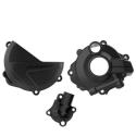 POLISPORT 90957 : Protector tapa de embrague, encendido y bomba de agua POLISPORT - Honda CRF 250 R (18-22)