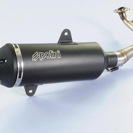 POLINI 190.0058 : POLINI Original Exhaust - Steel Black SYM JoyMax 125