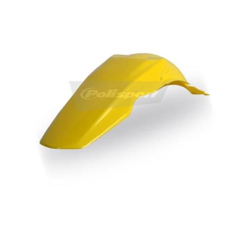 POLISPORT 8560200001 : Guardabarros trasero POLISPORT amarillo Suzuki RM125 / RM250