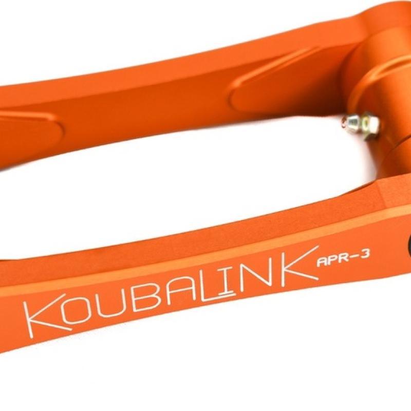 KOUBALINK APR3 : Kit de bajada KOUBALINK (44.5 mm) naranja - Aprilia