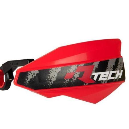 RACETECH B-KITPMVTRD20 : RACETECH Vertigo Handguards Neon Red E-Bike