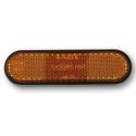 SHIN YO 259-201 : Reflector de horquilla oval SHIN YO amarillo