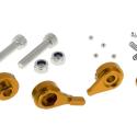 V PARTS KIT-SL1-GOLD : Kit de tornillos de palanca de freno V PARTS oro