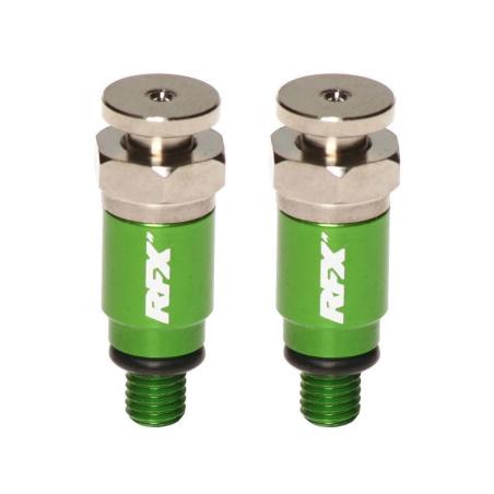 RFX FXFB101M599GN : Purgadores de aire de horquilla RFX Pro M5 x 0,8 (verde) Kayaba/Showa