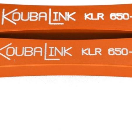 KOUBALINK KLR650-1 : Kit de bajada KOUBALINK (31.8 mm) naranja - Kawasaki KLR650