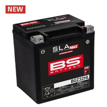 BS BATTERY 300935 : Batería BS BATTERY SLA Max sin mantenimiento activada en fábrica - BGZ32HL