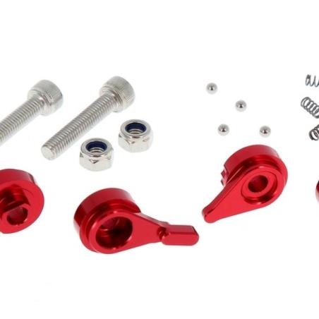 V PARTS KIT-SL1-RED : Kit de tornillos de palanca de freno V PARTS rojo