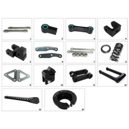 TECNIUM 151060001TEC : Kit de subida TECNIUM tipo 6 - Kawasaki Z650